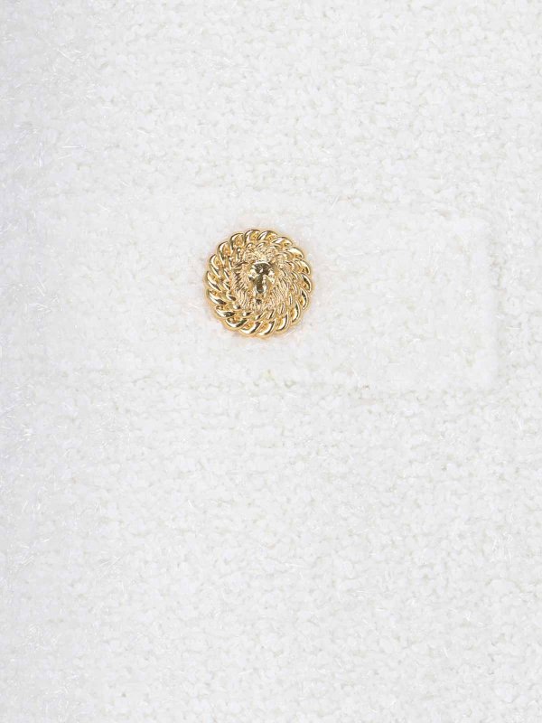 Gonna Mini Bottoni shop online: Balmain