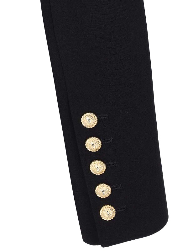 クルーネック - 黒 shop online: Balmain