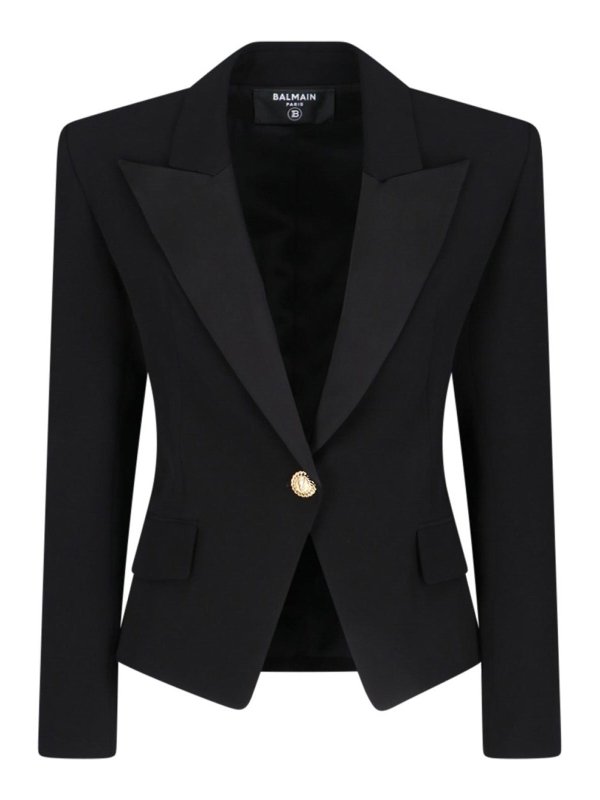 Balmain: Blazer - Blazer - Schwarz