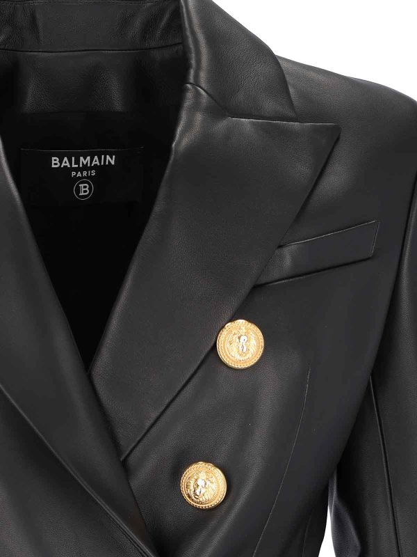 The Best Shops Balmain: Blazer - Blazer - Negro