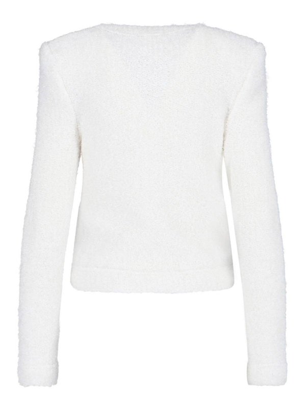 Balmain: Blazer online - Blazer - Blanco