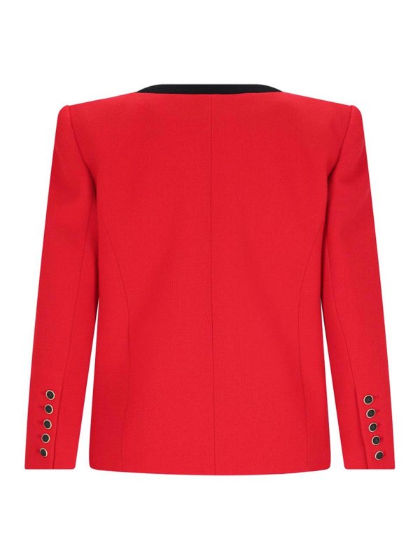 Balmain: ブレザー online - ブレザー - 赤