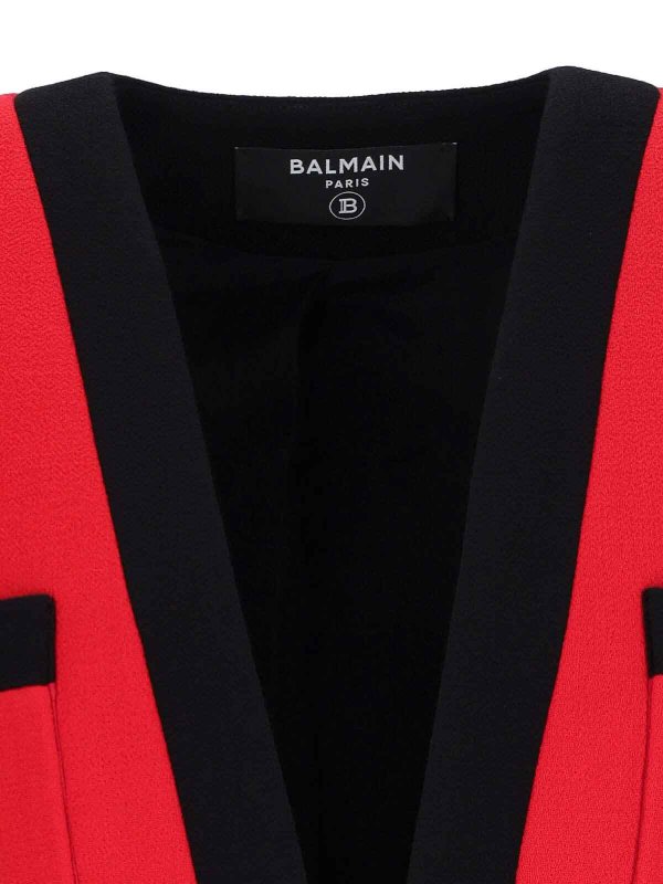 ブレザー - 赤 shop online: Balmain