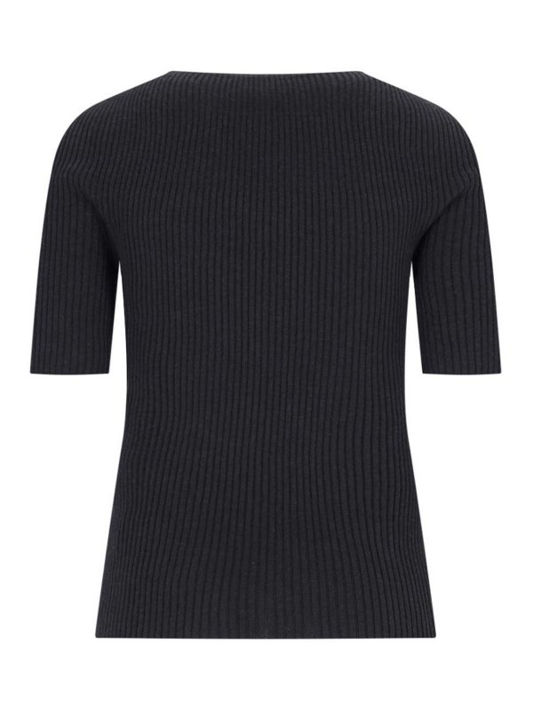 Courreges: クルーネック online - クルーネック - 黒