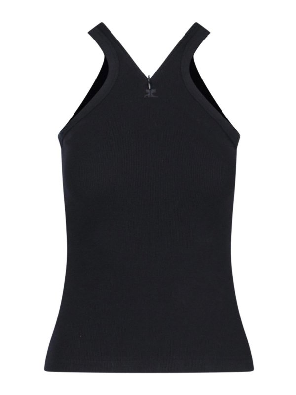 Courreges: トップス＆タンクトップ - トップ/タンクトップ - 黒