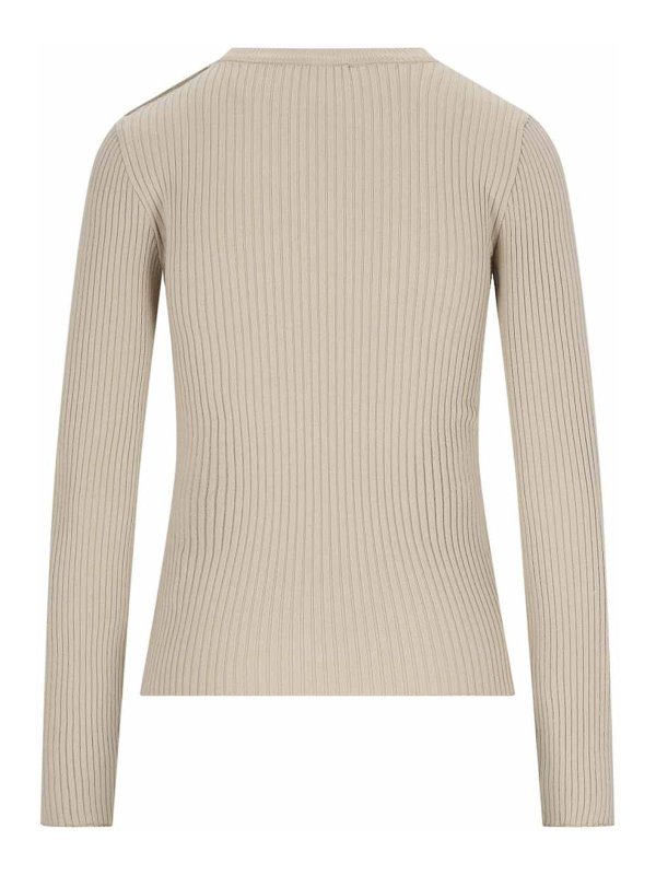 Courreges: クルーネック online - クルーネック - ベージュ