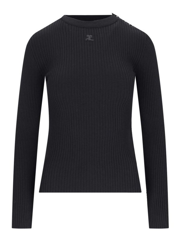Courreges: crew necks - Crewneck