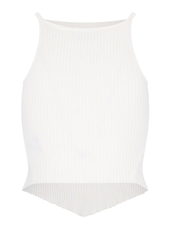 Courreges: Tops & Débardeurs online - Top - Blanc