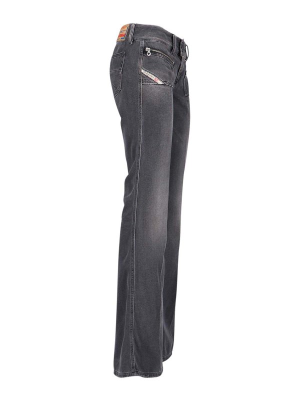 The Best Shops DIESEL: Bootcut - Bootcut Jeans - Schwarz