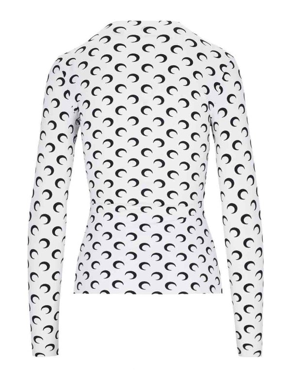 MARINE SERRE: Tops & Tank tops online - Round neckline top