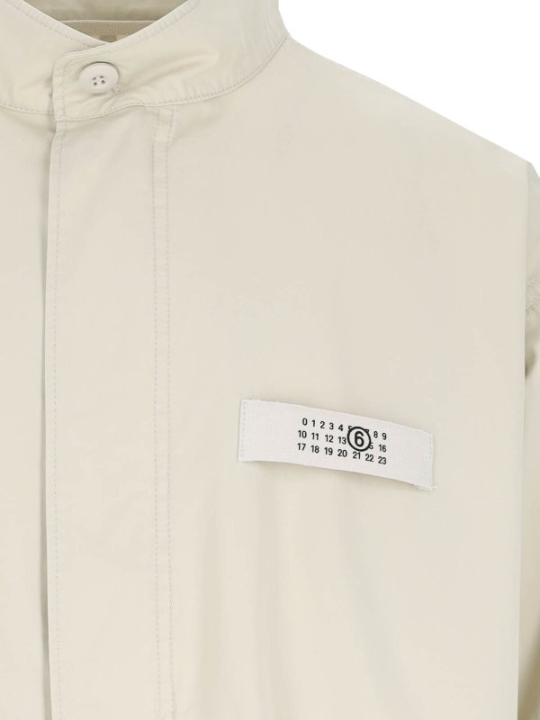 The Best Shops MM6 MAISON MARGIELA: trench coats - Trench Logo