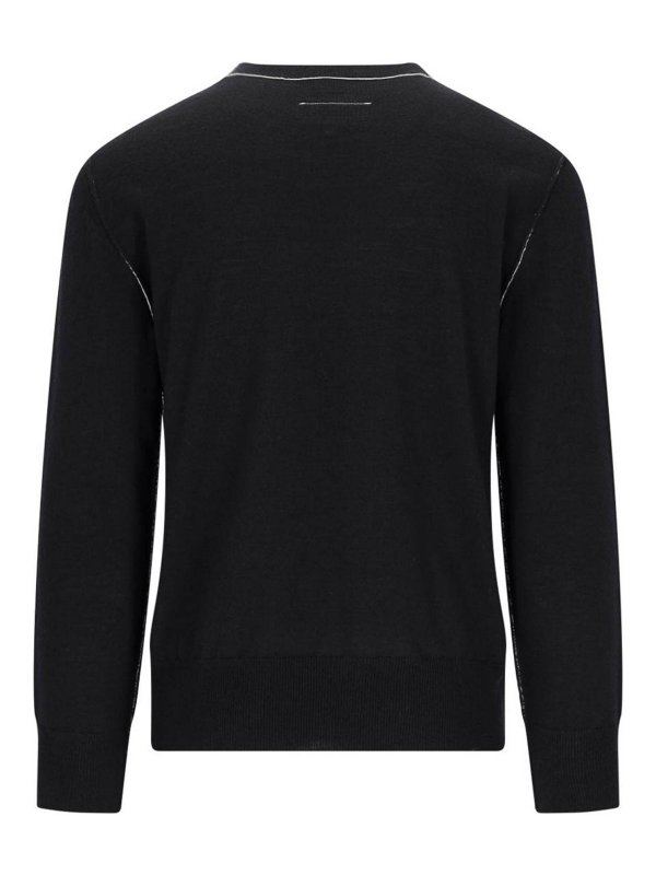 MM6 MAISON MARGIELA: クルーネック online - クルーネック - 黒