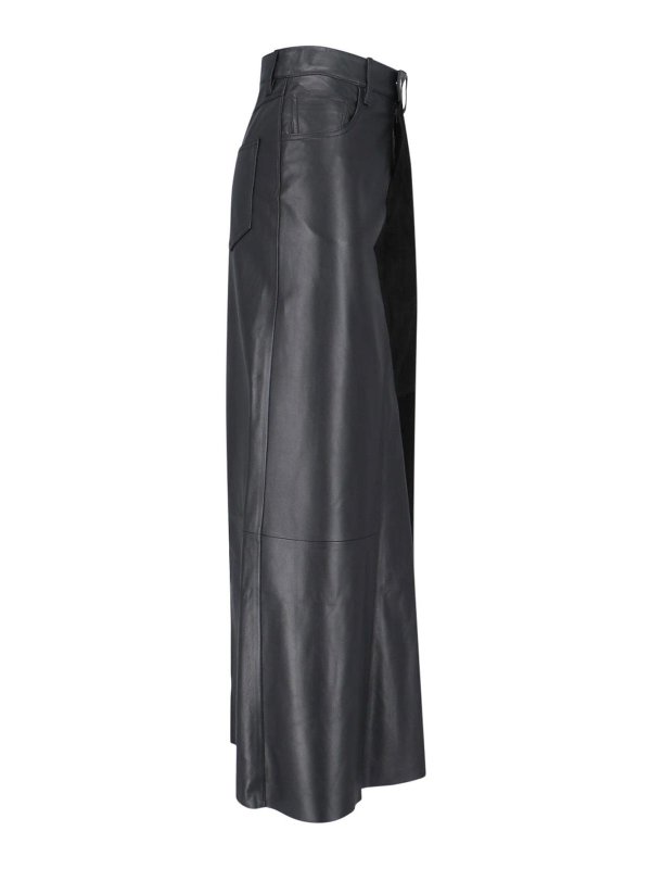 The Best Shops MM6 MAISON MARGIELA: Lange Röcke - Langer Rock - Schwarz