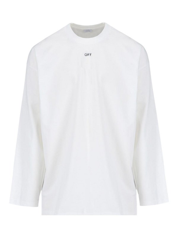 OFF-WHITE: Camisetas - Camiseta - Blanco