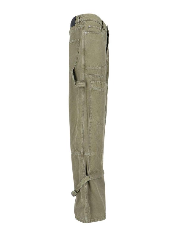 The Best Shops OFF-WHITE: ストレートジーンズ - ストレートジーンズ - 緑