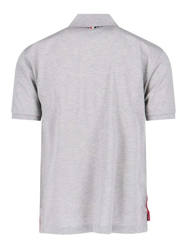 THOM BROWNE: polo shirts online - Logo polo