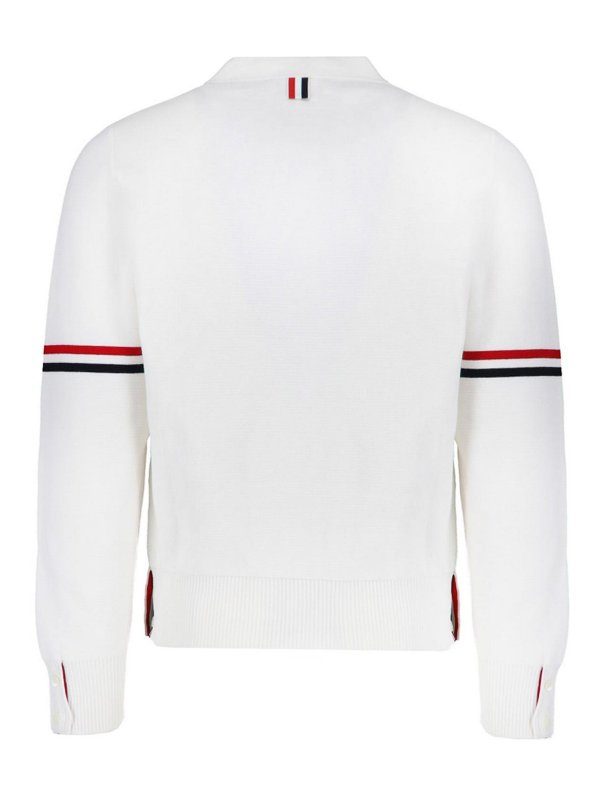THOM BROWNE: カーディガン online - カーディガン - 白