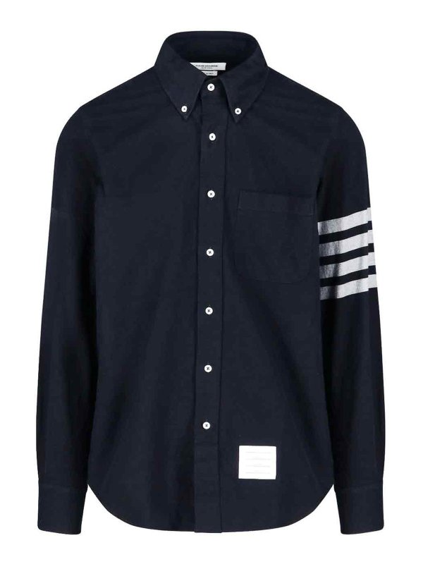 THOM BROWNE: Hemden - Hemd - Blau