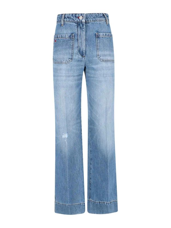 VICTORIA BECKHAM: Jeans Rectos - Vaqueros Rectos - Alina
