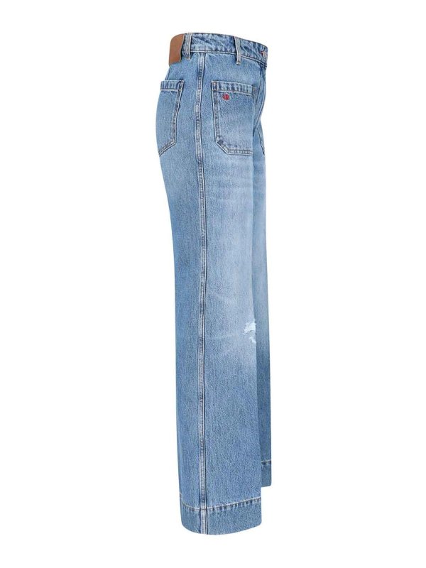 The Best Shops VICTORIA BECKHAM: Jeans Rectos - Vaqueros Rectos - Alina