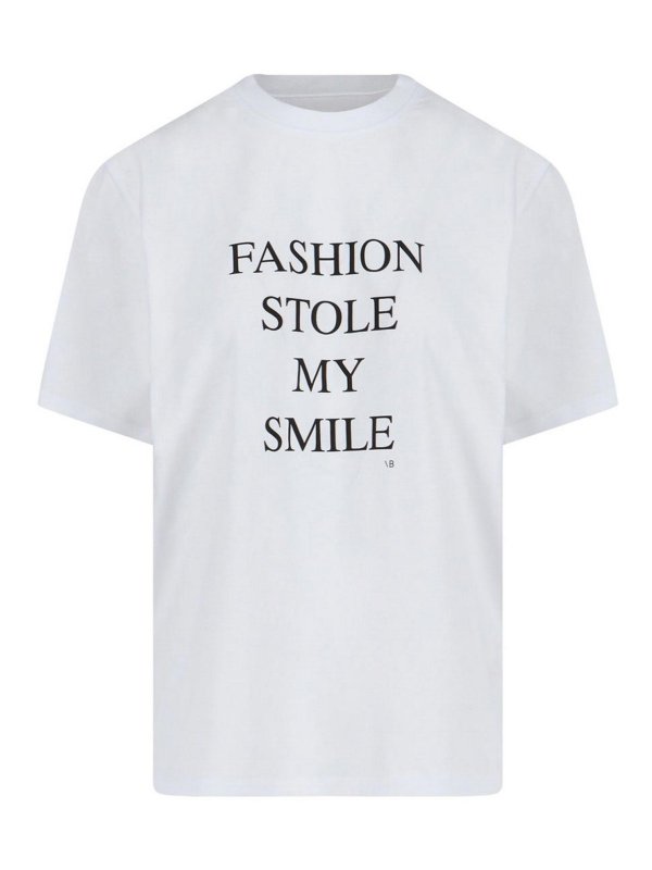 VICTORIA BECKHAM: T-shirts - T-Shirt - Weiß