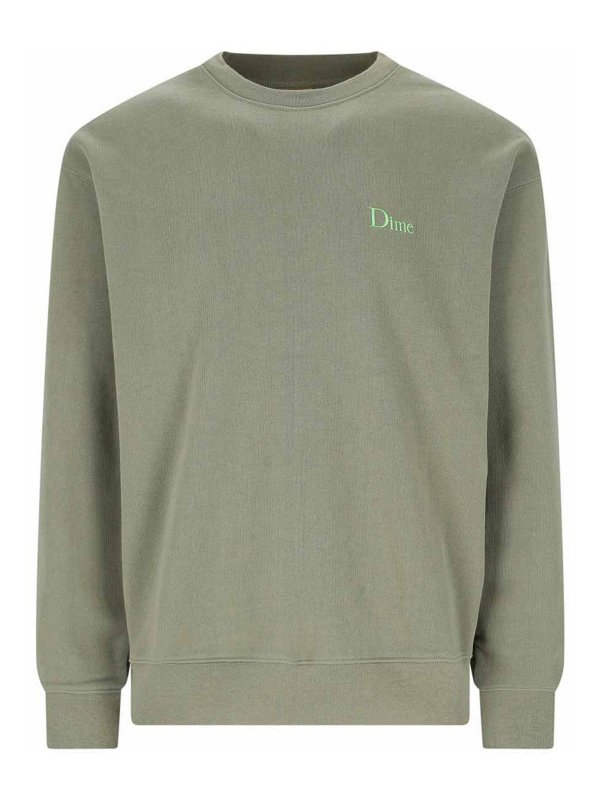 DIME: スウェット＆セーター - スウェットシャツ/セーター - 緑