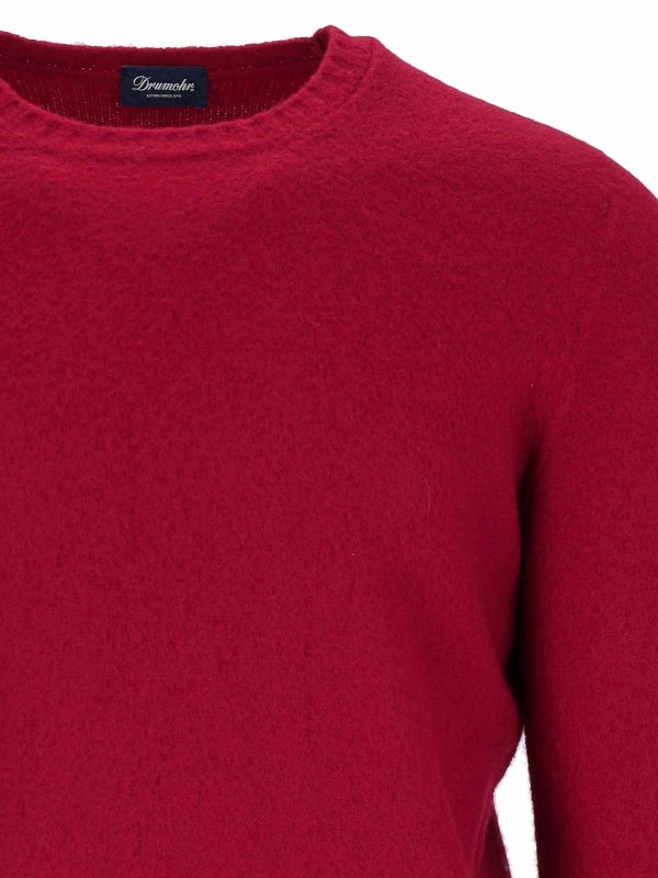 The Best Shops DRUMOHR: クルーネック - クルーネック - 赤