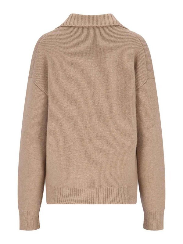 KHAITE: maglia collo rotondo online - Girocollo