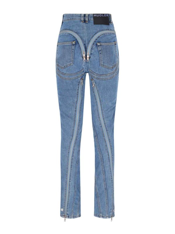 MUGLER: ストレートジーンズ online - ストレートジーンズ - ブルー