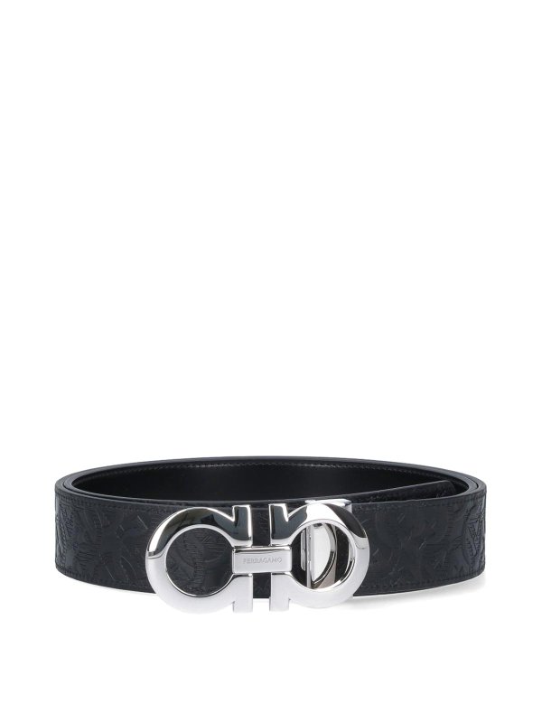 FERRAGAMO: belts - Reversible belt