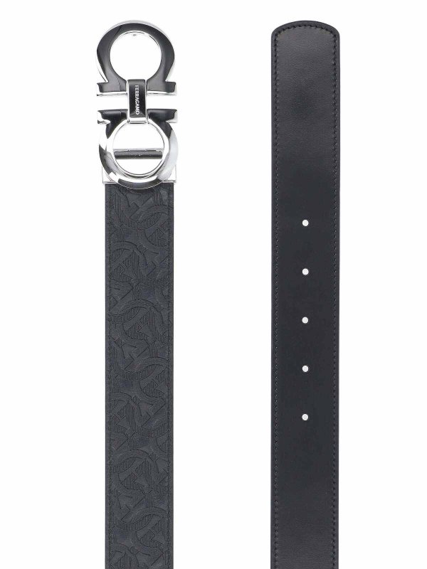 FERRAGAMO: belts online - Reversible belt