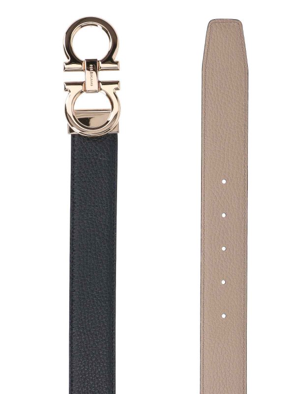 FERRAGAMO: belts online - Reversible belt