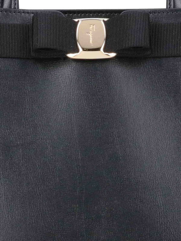 トートバッグ - 黒 shop online: FERRAGAMO