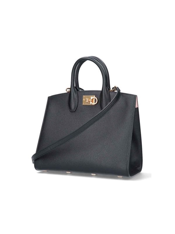 FERRAGAMO: Bolsos Shopping online - Bolso Shopping - Negro