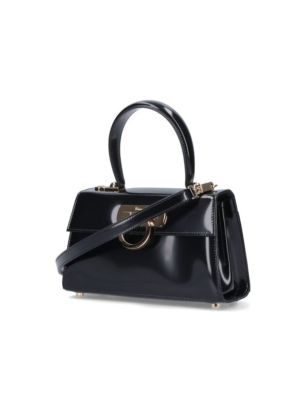 FERRAGAMO: トートバッグ online - トートバッグ - 黒