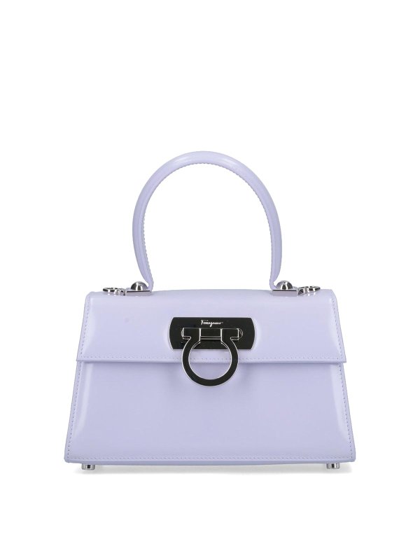 FERRAGAMO: Bolsos Shopping - Bolso Shopping - Púrpura