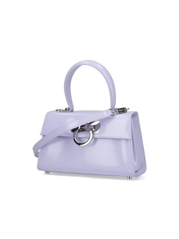 FERRAGAMO: Bolsos Shopping online - Bolso Shopping - Púrpura