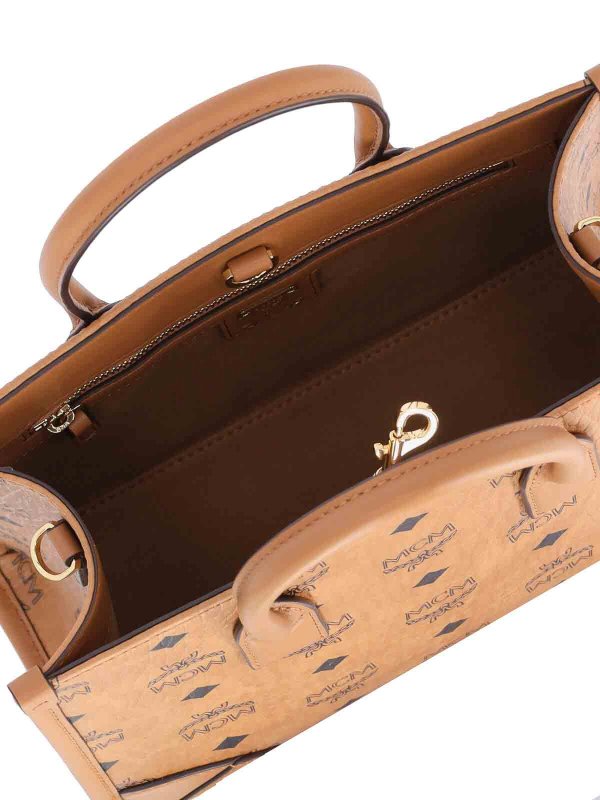 トートバッグ - ブラウン shop online: MCM