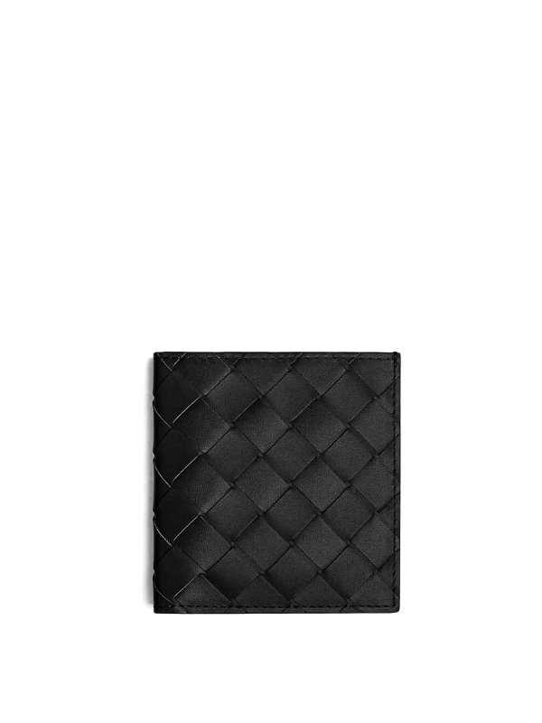 BOTTEGA VENETA: wallets & purses - Intrecciato Slim Bi-Fold Wallet