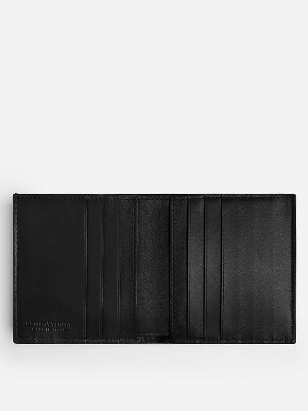BOTTEGA VENETA: wallets & purses online - Intrecciato Slim Bi-Fold Wallet