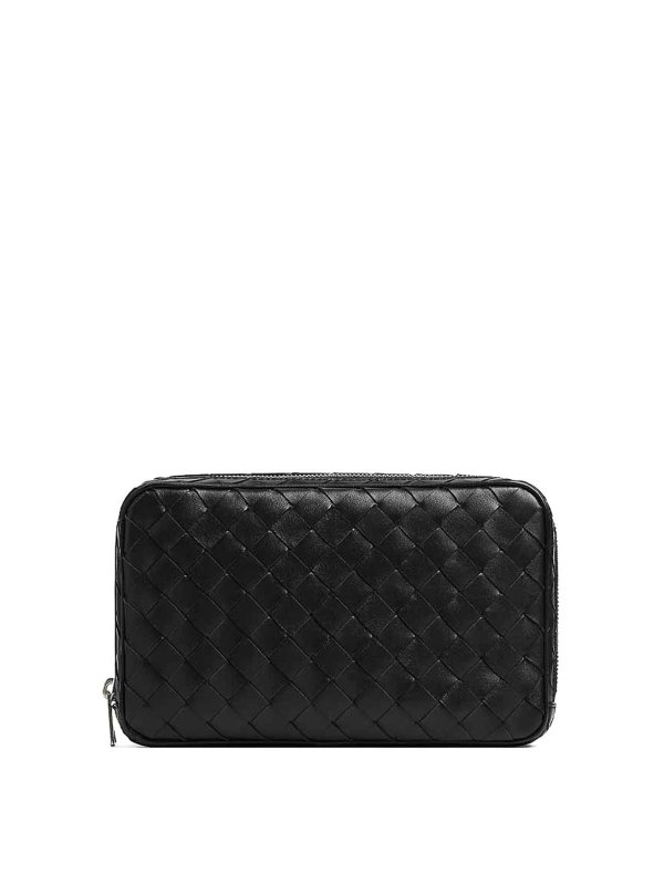 BOTTEGA VENETA: 財布＆ポーチ - 財布 - 黒