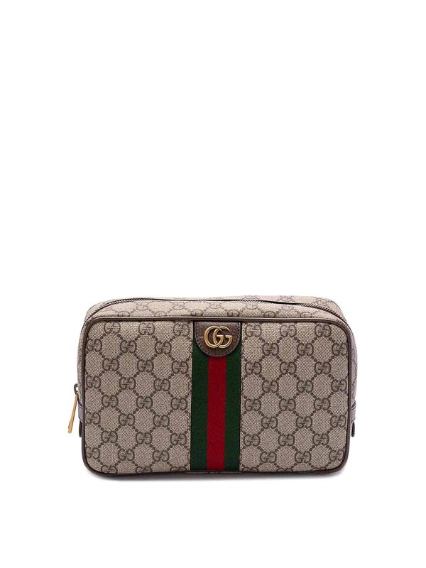 GUCCI: wallets & purses - Savoy Toiletry Case With Web