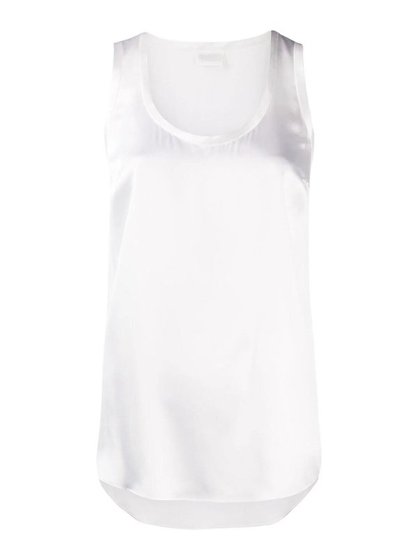 BRUNELLO CUCINELLI: トップス＆タンクトップ - トップ/タンクトップ - 白