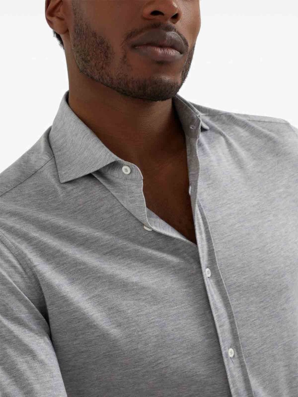 BRUNELLO CUCINELLI: shirts online - Silk Shirt