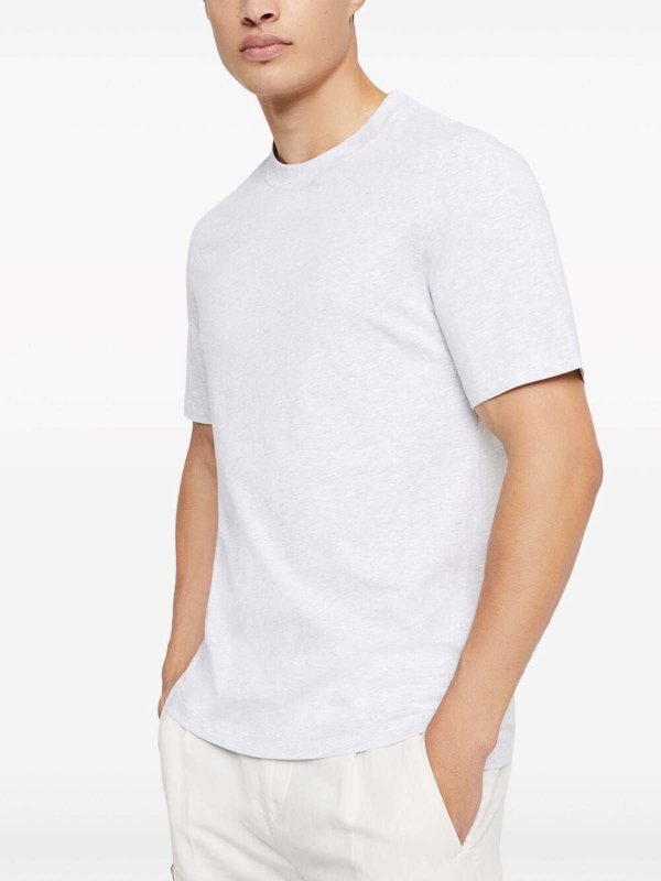 BRUNELLO CUCINELLI buy online T-Shirt - Hellgrau