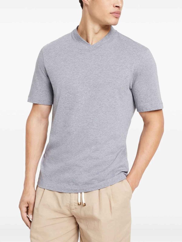BRUNELLO CUCINELLI buy online T-Shirt - Grau
