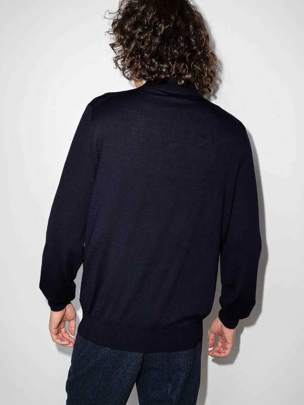 The Best Shops BRUNELLO CUCINELLI: Turtlenecks & Polo necks - Polo-Style Lightweight Sweater