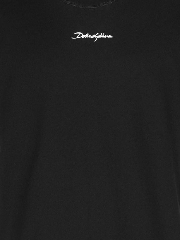 DOLCE & GABBANA: t-shirts online - Short Sleeve Crew-Neck T-Shirt