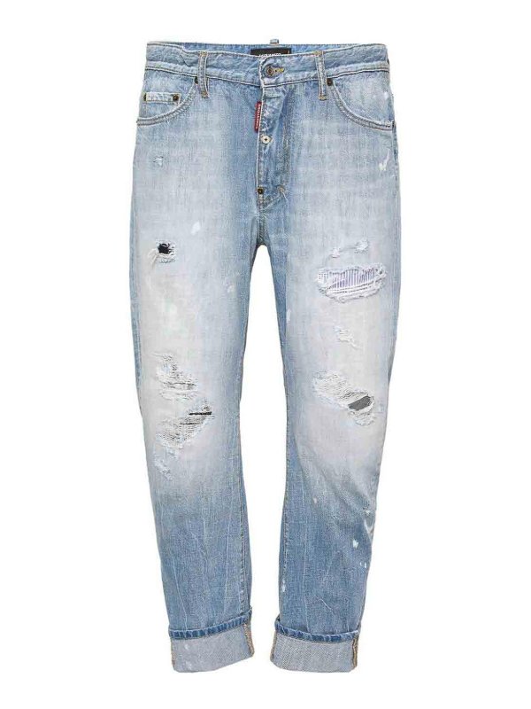 DSQUARED2: bootcut jeans - Big Brother Jeans