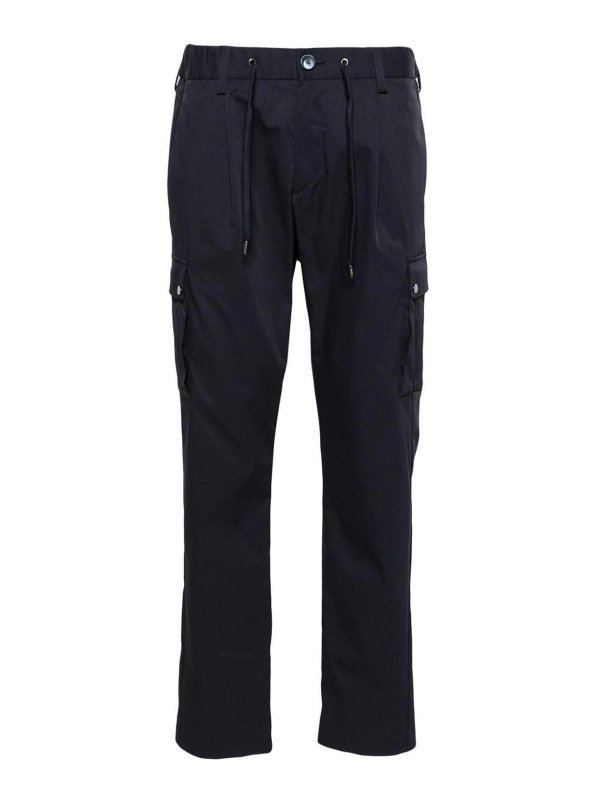 HERNO: pantaloni casual - Pantaloni cargo